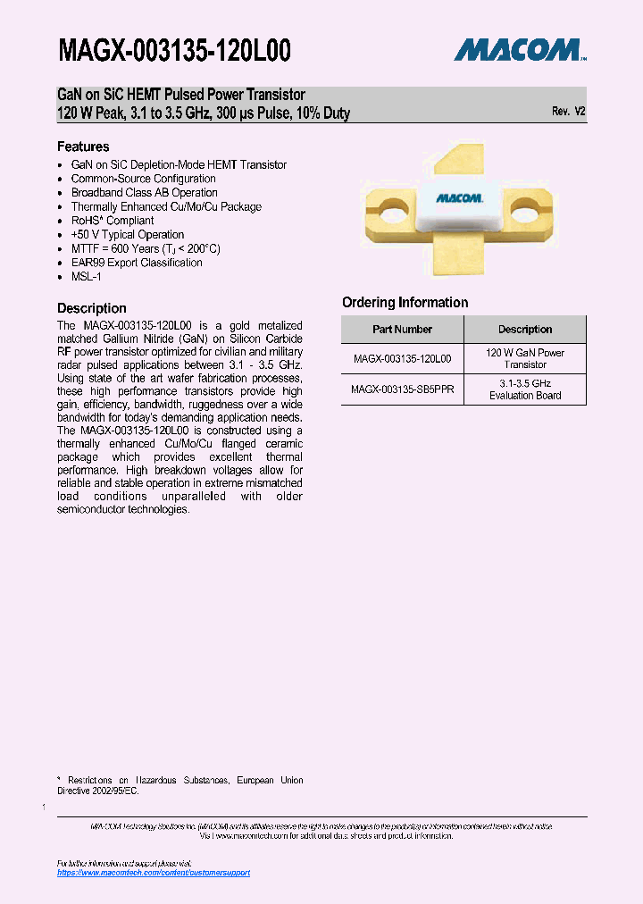 MAGX-003135-120L00_9030084.PDF Datasheet