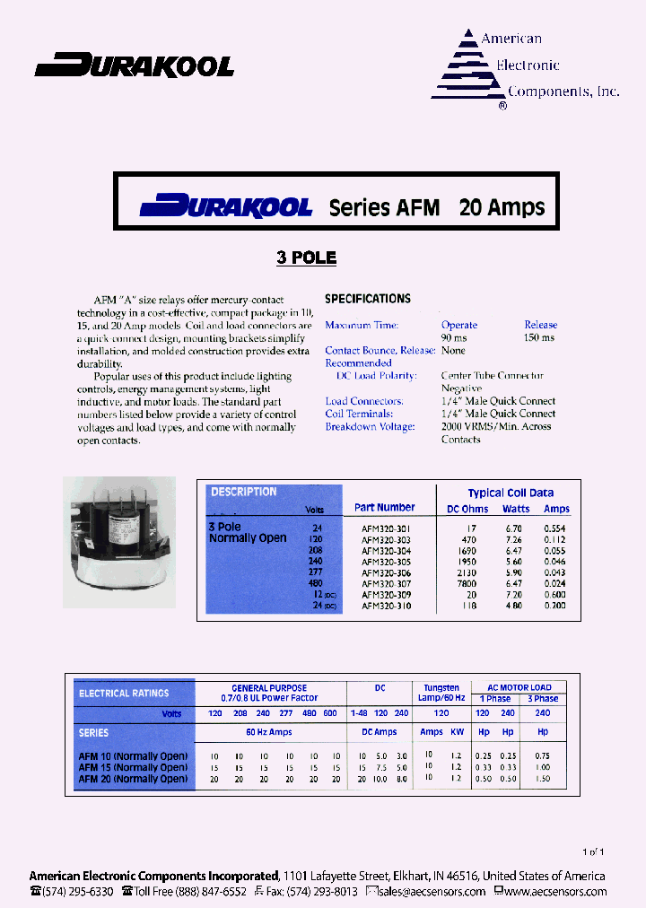 AFM320-301_9030095.PDF Datasheet