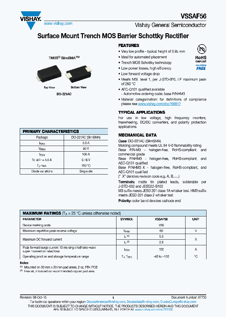 VSSAF56_9030118.PDF Datasheet