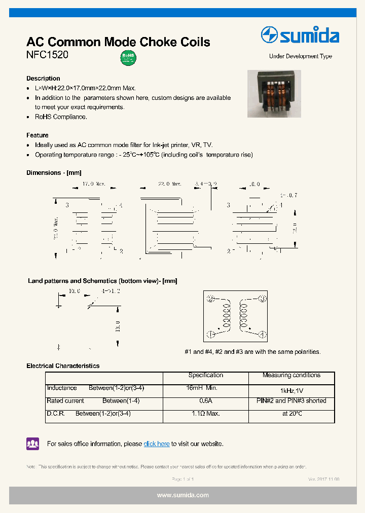 NFC1520_9030261.PDF Datasheet