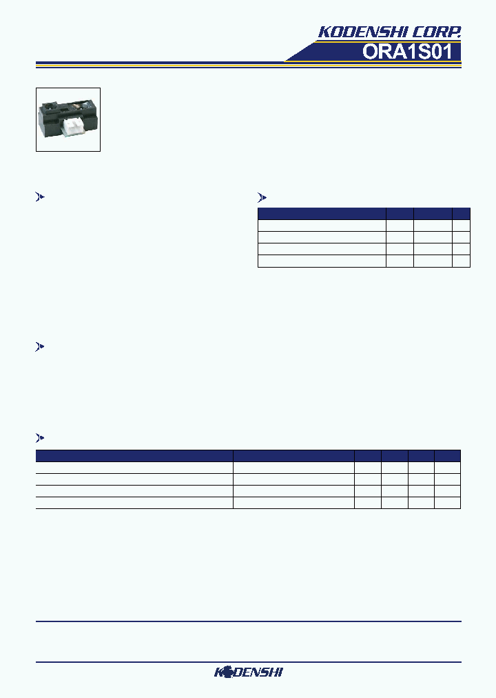 ORA1S01_9030535.PDF Datasheet