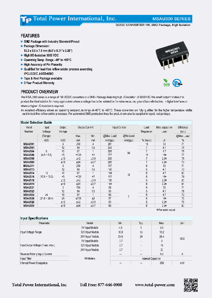 MSAU300_9030627.PDF Datasheet
