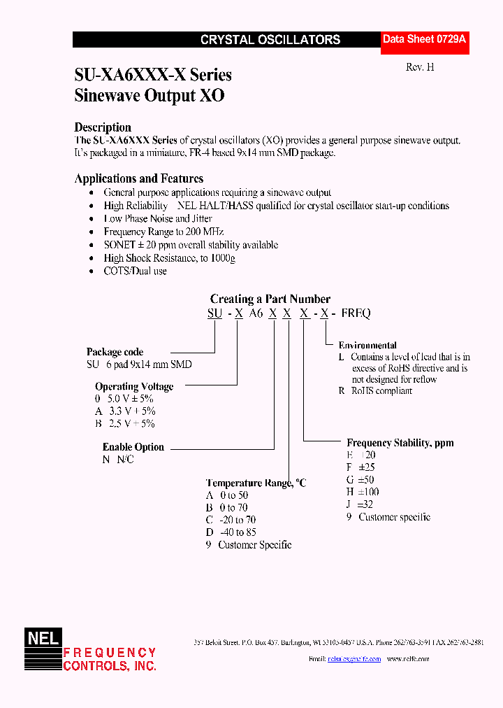 SU-XA6XXX-X_9030861.PDF Datasheet