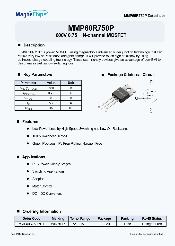 MMP60R750PTH_9031280.PDF Datasheet