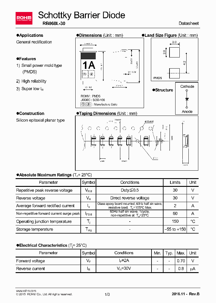 RB068L-30_9031864.PDF Datasheet