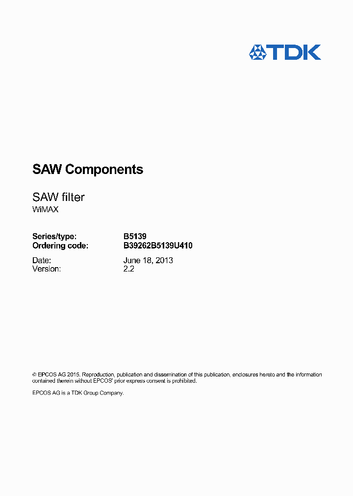B39262B5139U410_9032718.PDF Datasheet