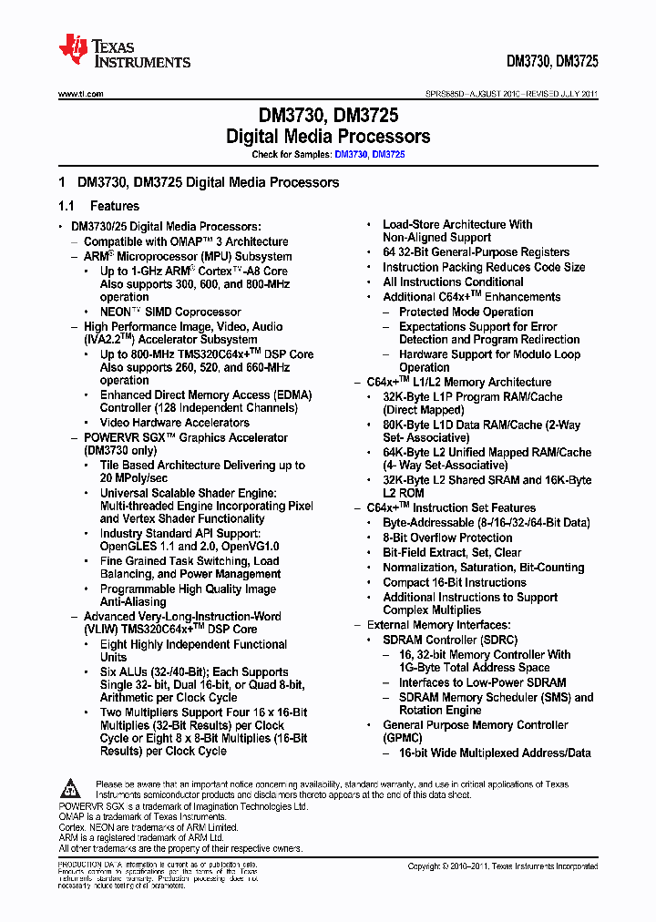 XDM3730CBP_9032677.PDF Datasheet