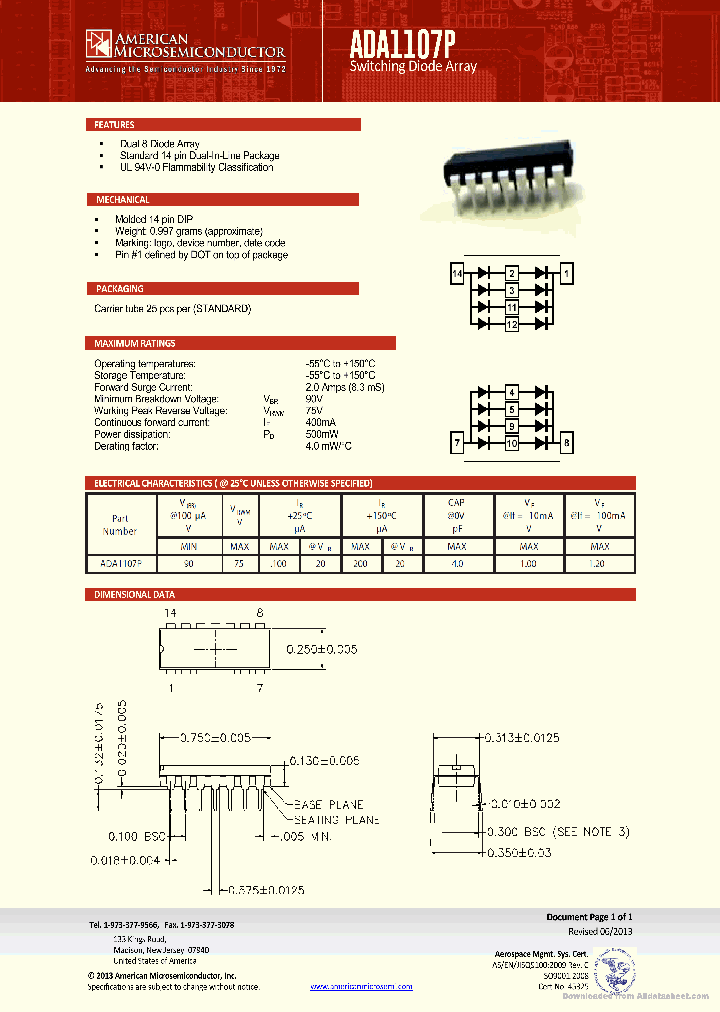 ADA1107P_9032823.PDF Datasheet