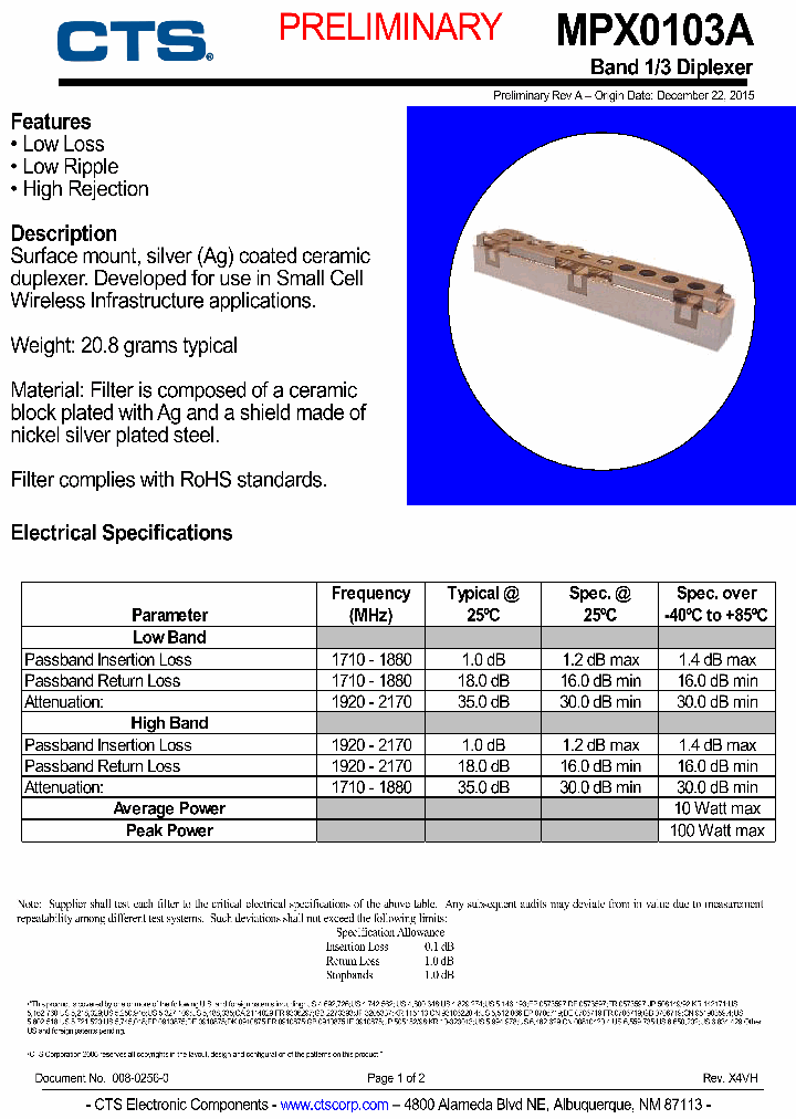 MPX0103A_9033456.PDF Datasheet
