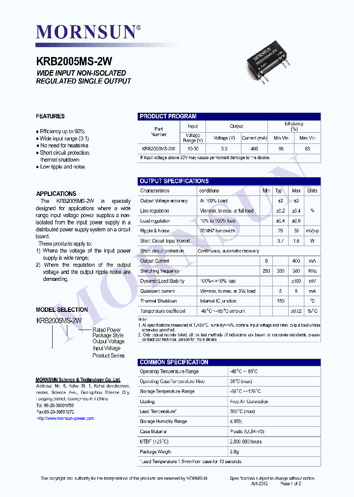 KRB2005MS-2W_9033700.PDF Datasheet