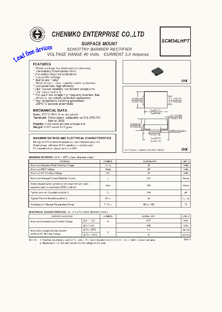 SCM34LHPT_9033787.PDF Datasheet