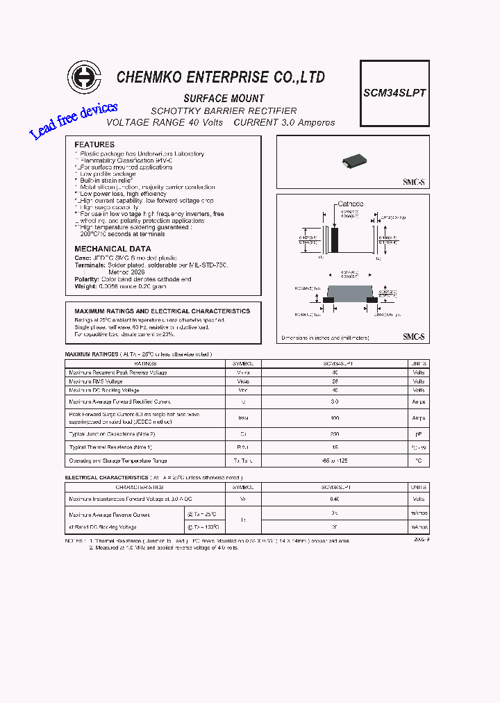 SCM34SLPT_9033790.PDF Datasheet