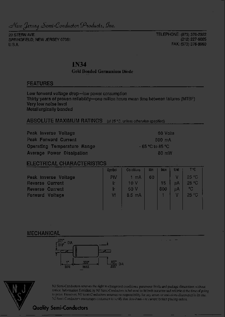 1N34_9033994.PDF Datasheet