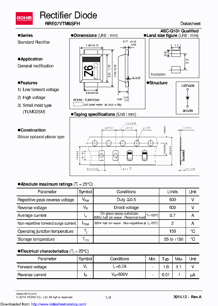 RRE07VTM6SFH_9034785.PDF Datasheet