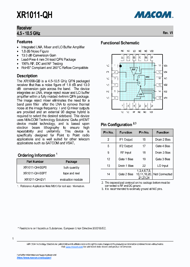 XR1011-QH-0GP0_9035609.PDF Datasheet