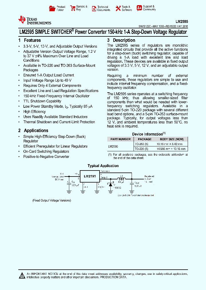 LM2595T-12NOPB_9036007.PDF Datasheet