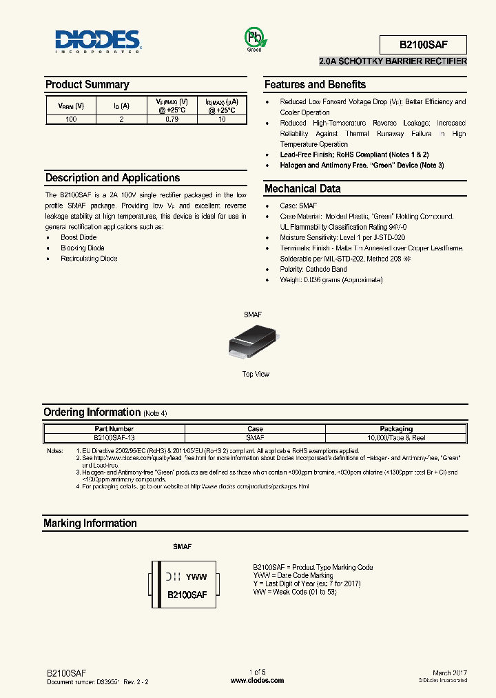 B2100SAF_9036504.PDF Datasheet