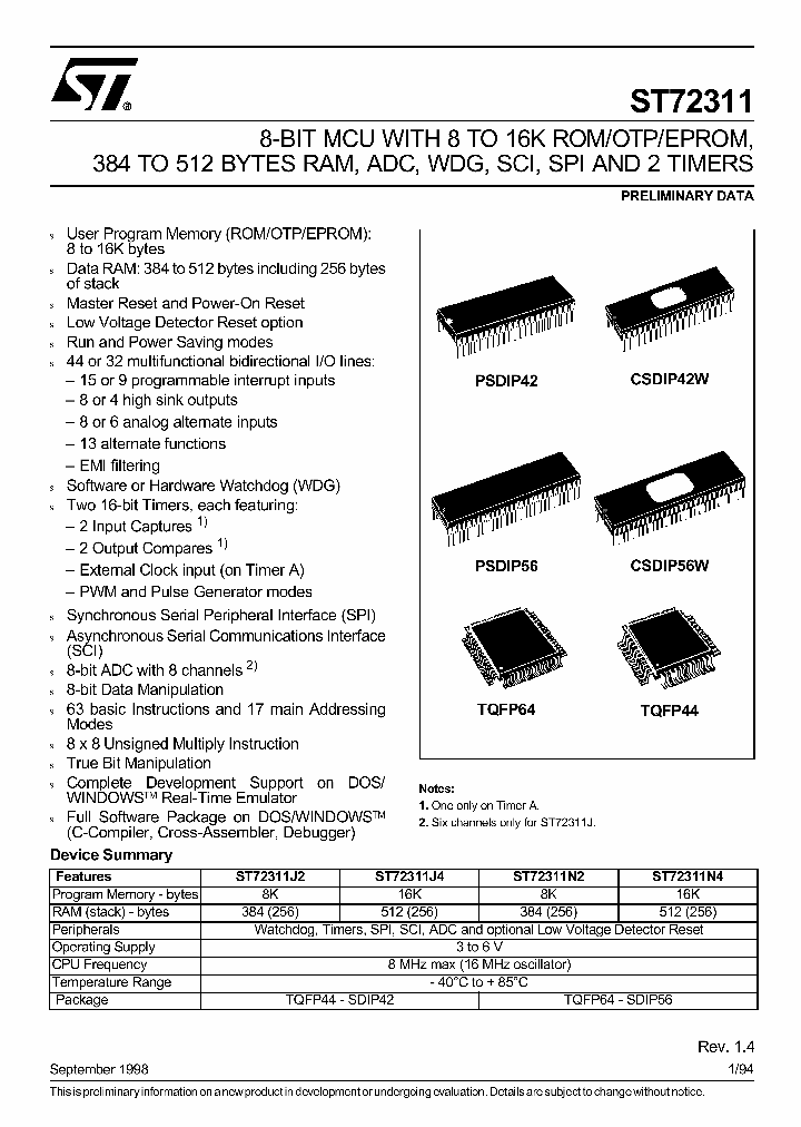 ST72311J2T6S_9036684.PDF Datasheet