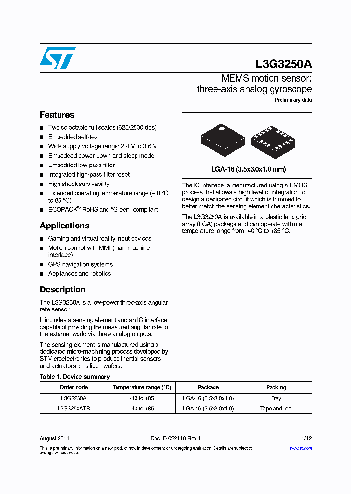 L3G3250A_9036944.PDF Datasheet