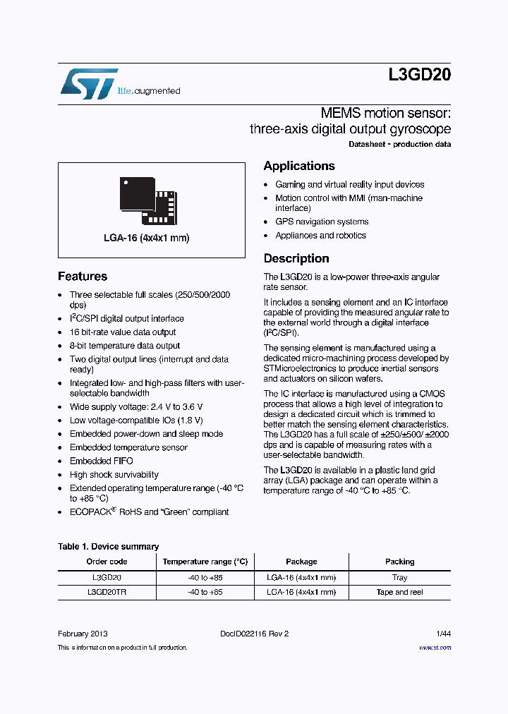 L3GD20_9036949.PDF Datasheet