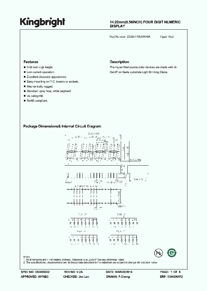 CC56-11SURKWA_9037260.PDF Datasheet