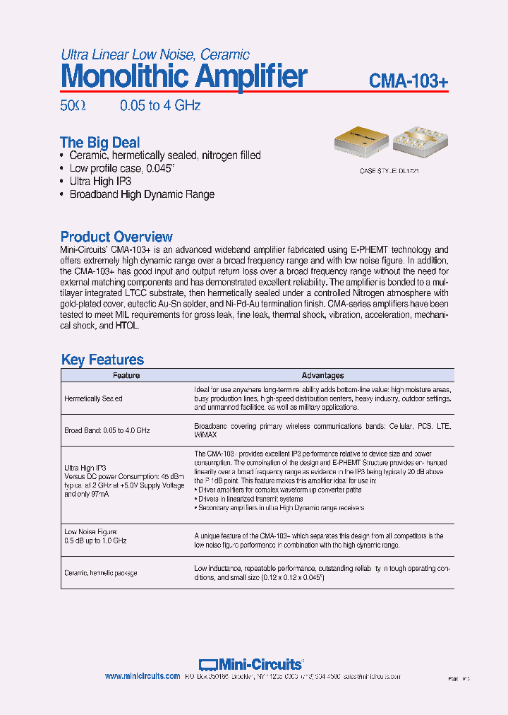 CMA-103_9037297.PDF Datasheet