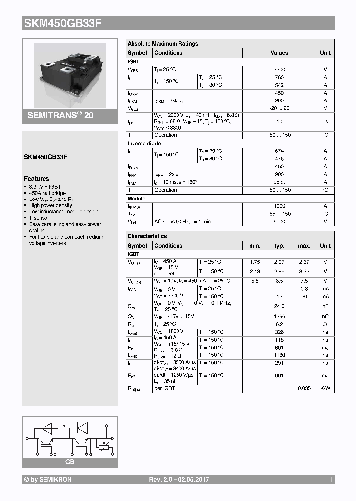 SKM450GB33F_9037654.PDF Datasheet