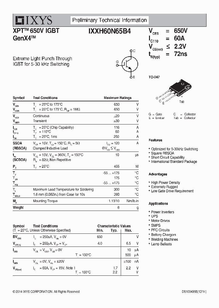 IXXH60N65B4_9037663.PDF Datasheet