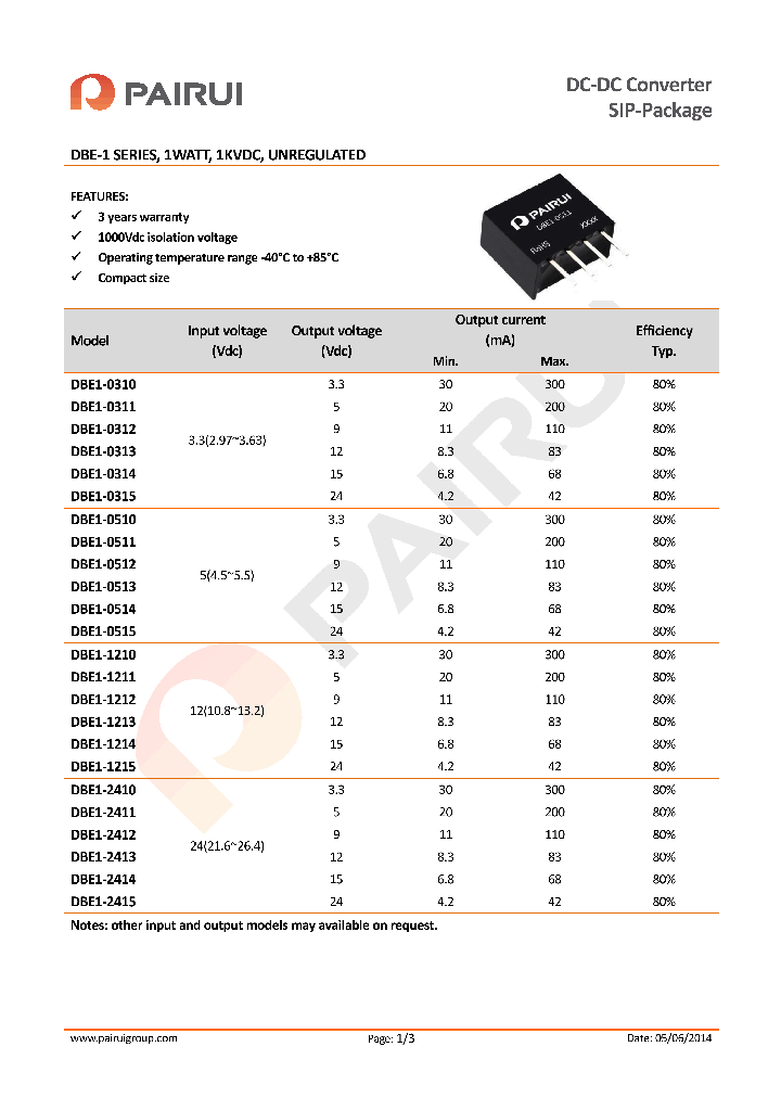 DBE-1_9037897.PDF Datasheet