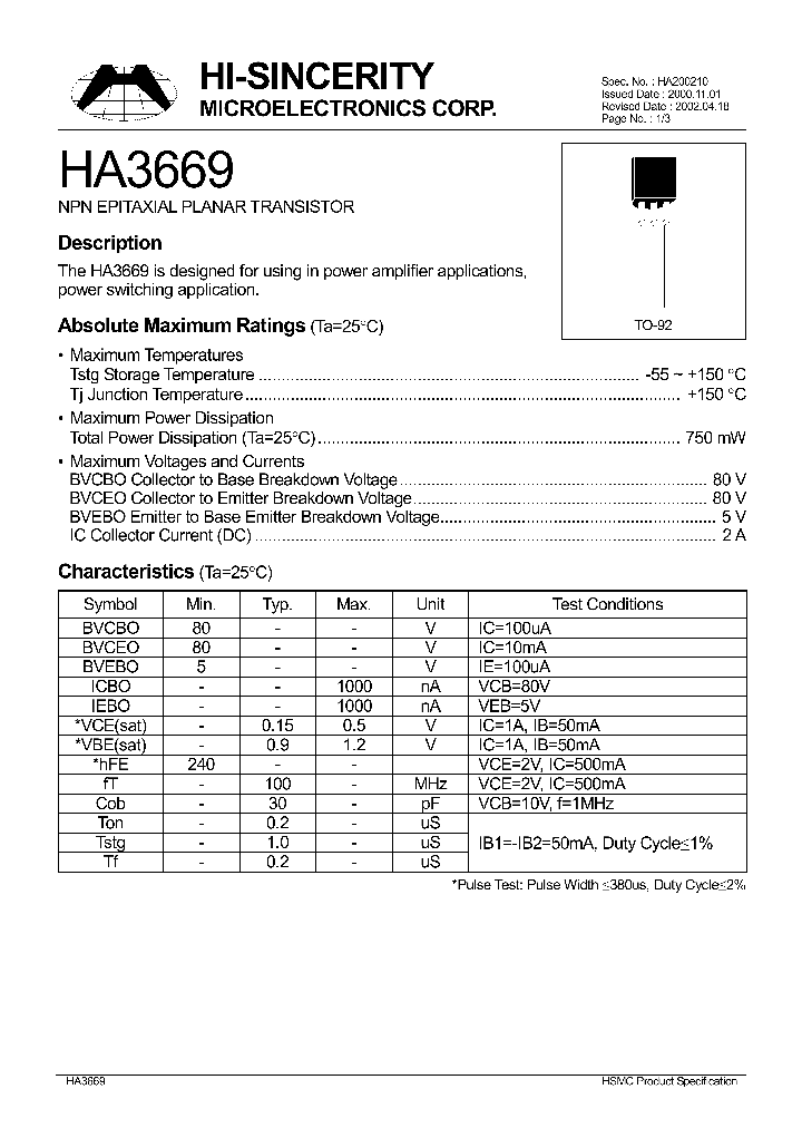 HA3669_9038039.PDF Datasheet