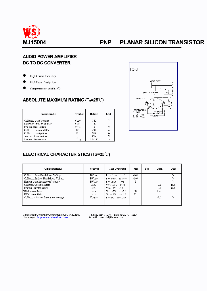 MJ15004_9038040.PDF Datasheet