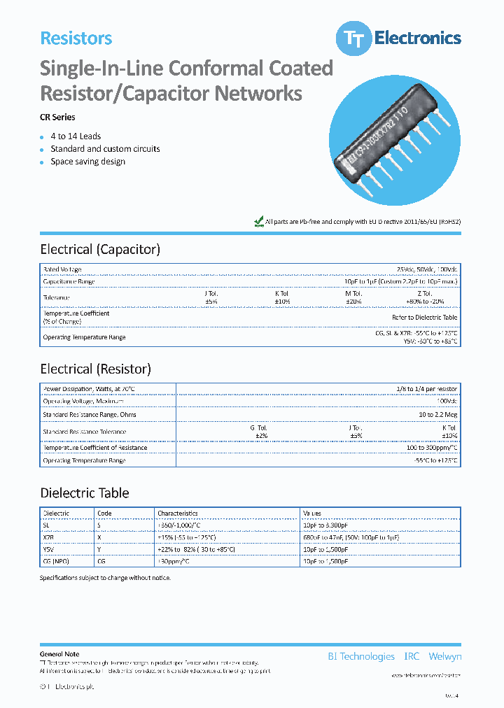 CR91101J101MX1LF_9038172.PDF Datasheet