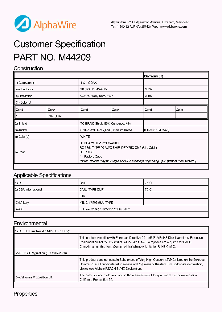 M44209_9038364.PDF Datasheet
