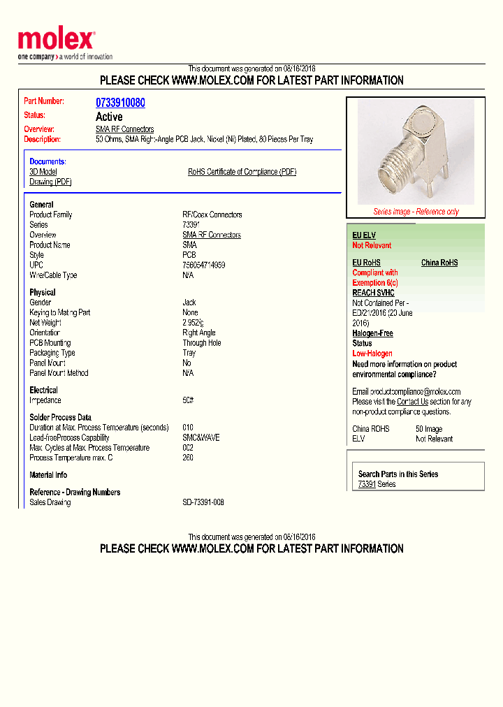 0733910080_9038612.PDF Datasheet
