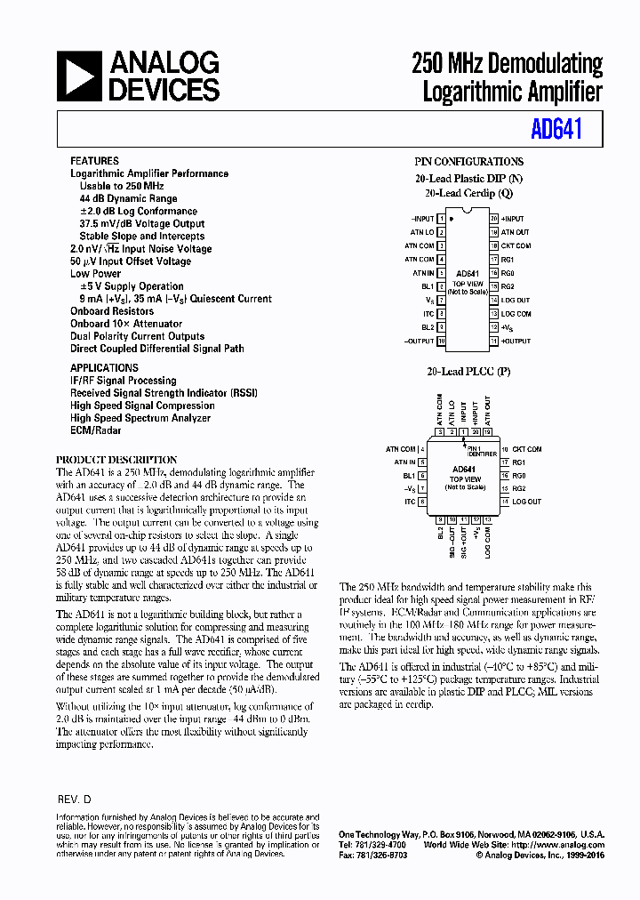 AD641ANZ_9038737.PDF Datasheet