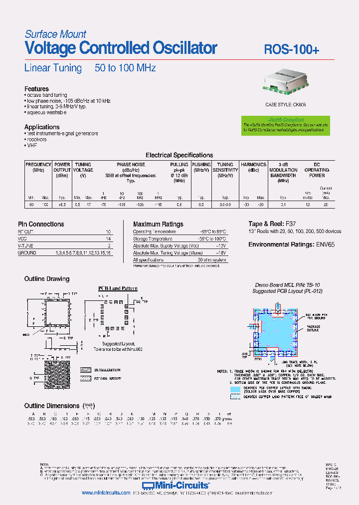 ROS-100_9038970.PDF Datasheet