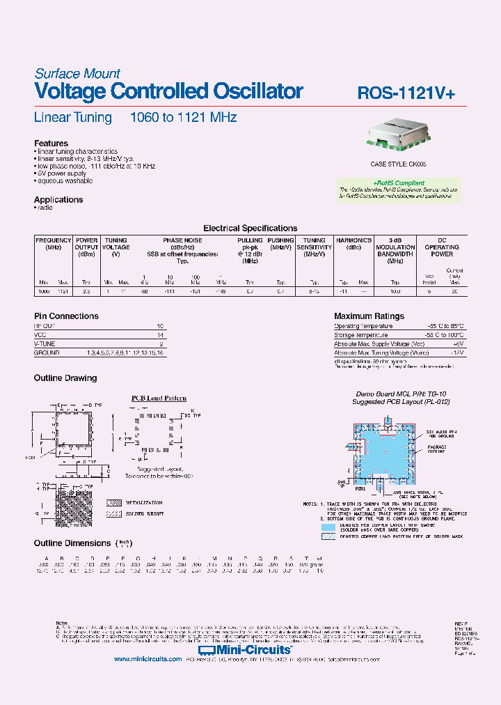 ROS-1121V_9038975.PDF Datasheet