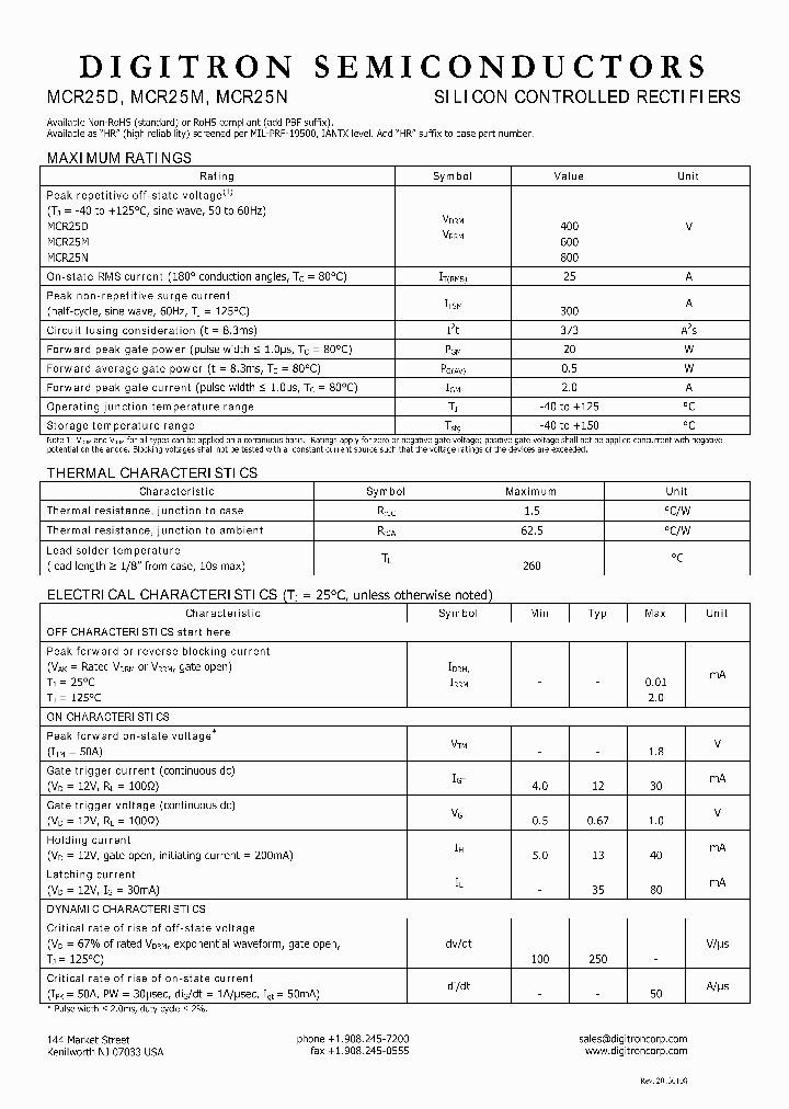 MCR25N_9039040.PDF Datasheet