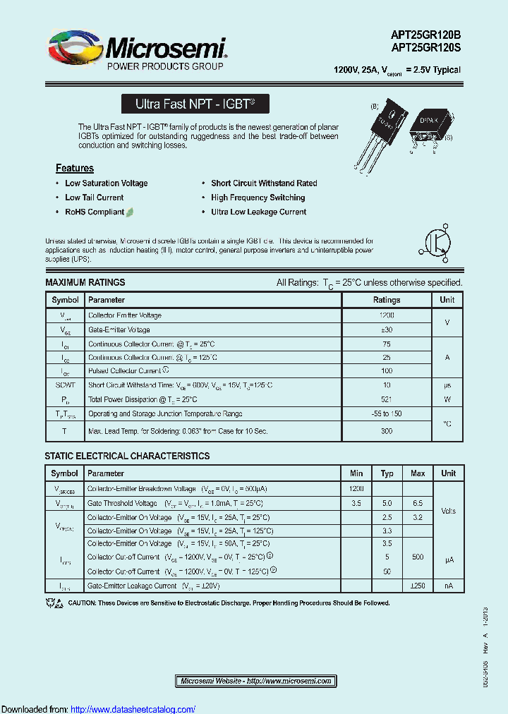 APT25GR120S_9039349.PDF Datasheet