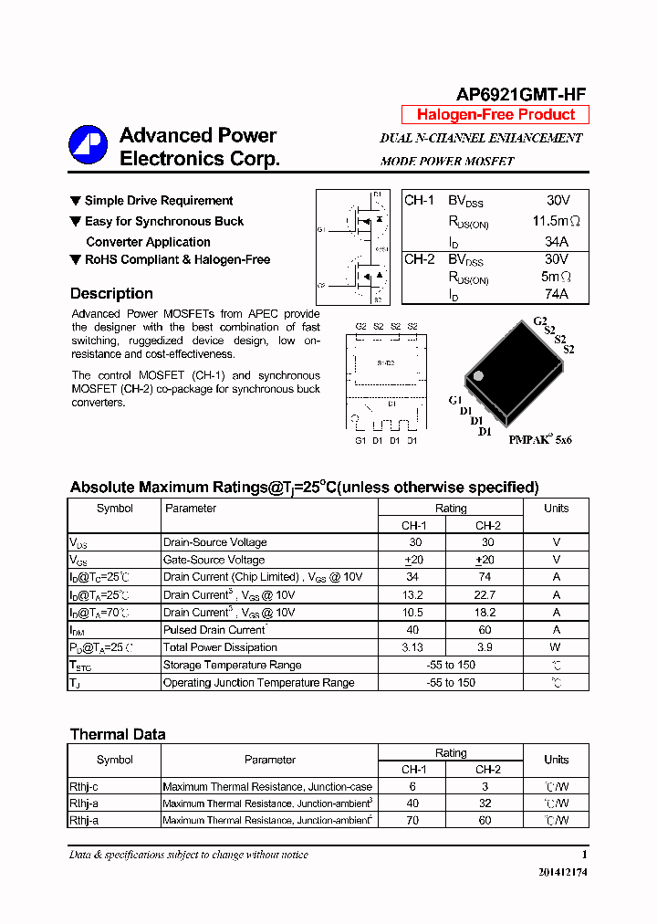 AP6921GMT-HF-16_9039567.PDF Datasheet