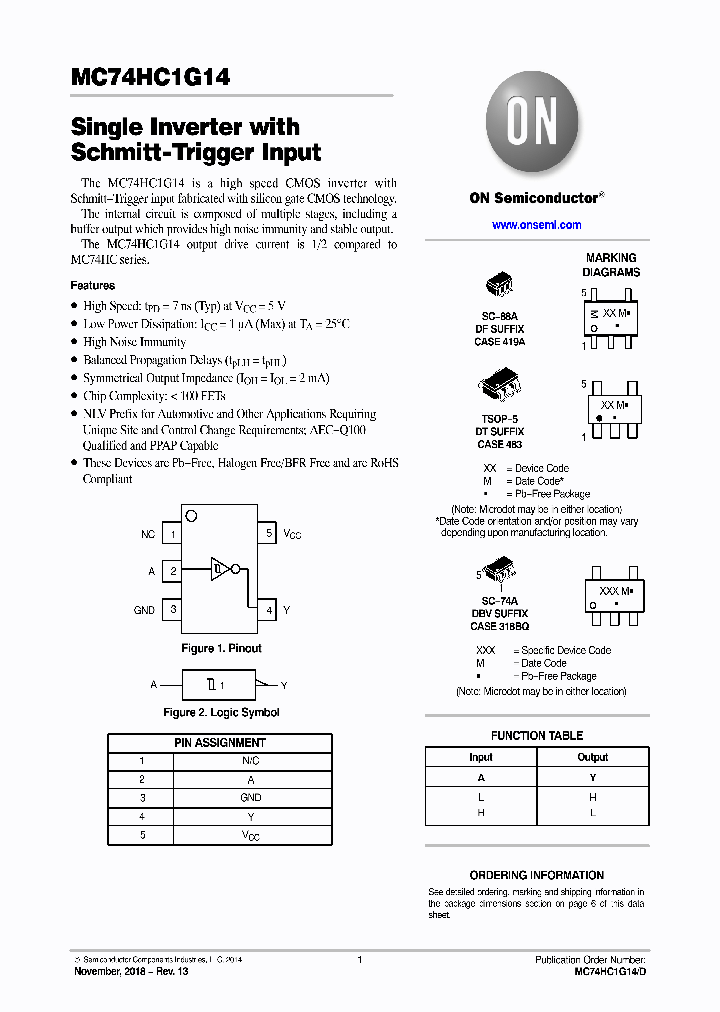 MC74HC1G14DBVT1G_9039688.PDF Datasheet