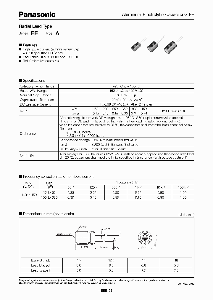 EEUEE2G150_9040587.PDF Datasheet