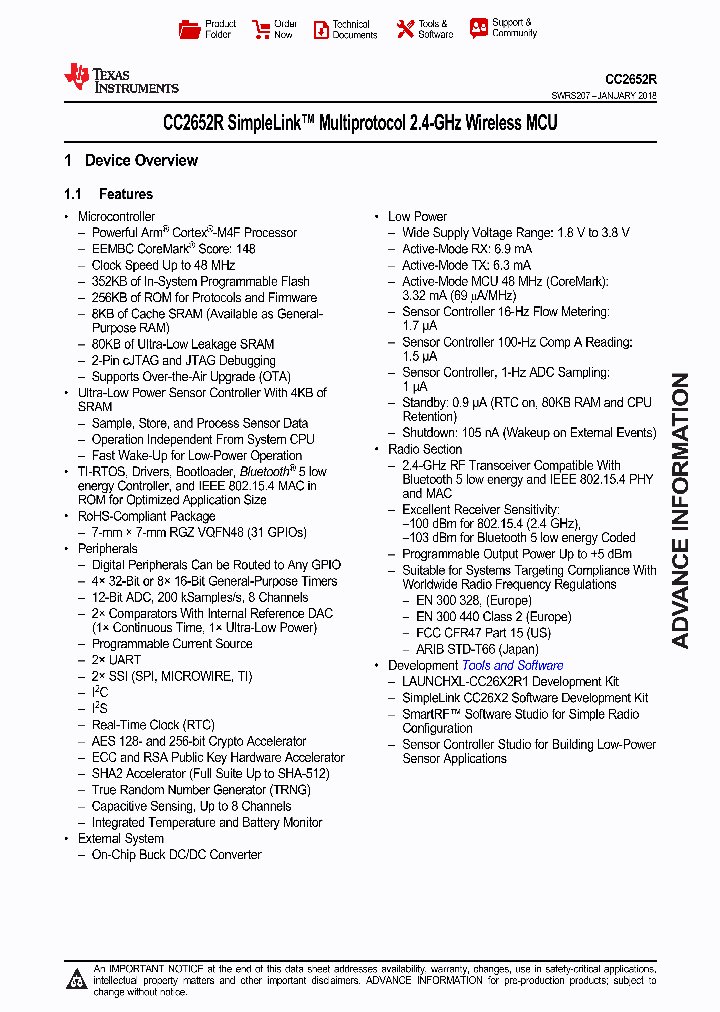 CC2652R_9041771.PDF Datasheet