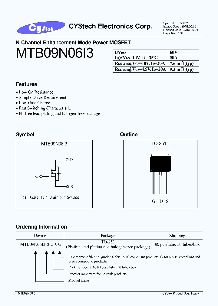 MTB09N06I3_9041734.PDF Datasheet