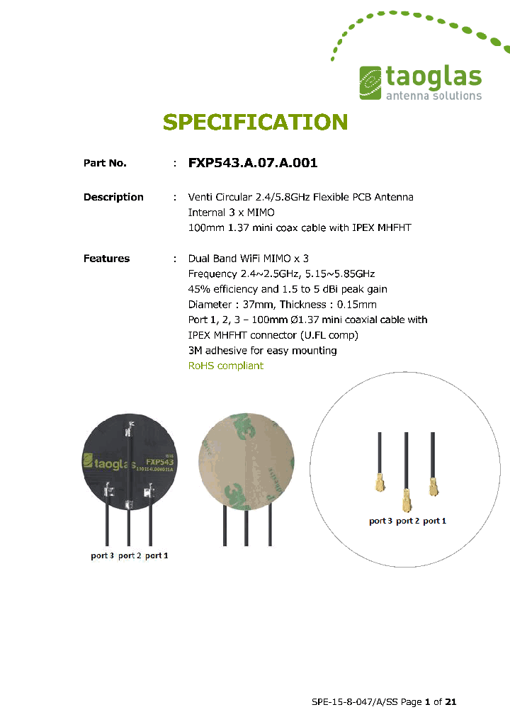 FXP543A07A001_9042273.PDF Datasheet