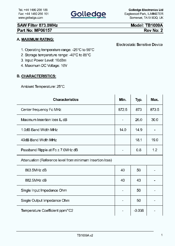 TB1009A_9042335.PDF Datasheet
