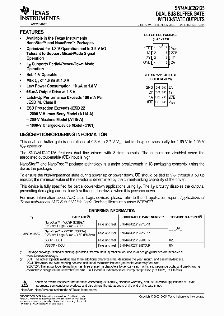 SN74AUC2G125_9042453.PDF Datasheet