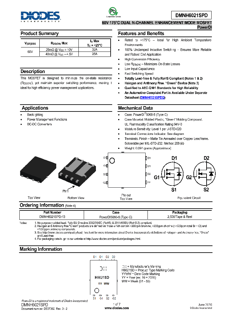 DMNH6021SPD_9042575.PDF Datasheet