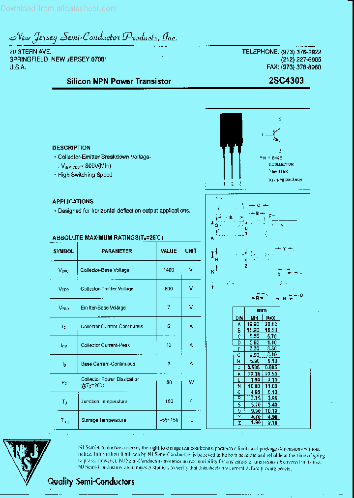 2SC4303_9042748.PDF Datasheet