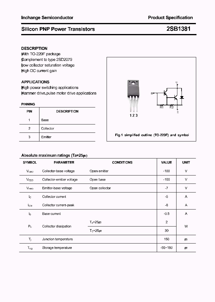 2SB1381_9042750.PDF Datasheet